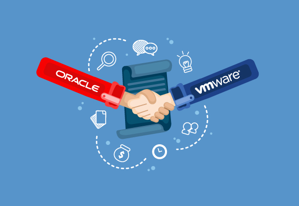 oracle partners with vmware