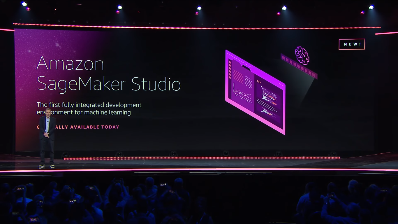 aws announced amazon sagemaker studio