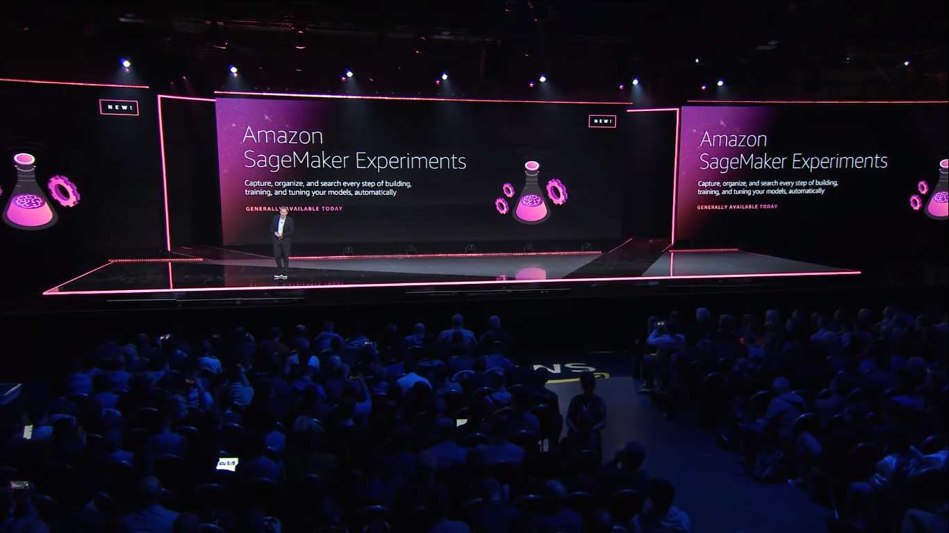 AWS announced Amazon SageMaker Experiments