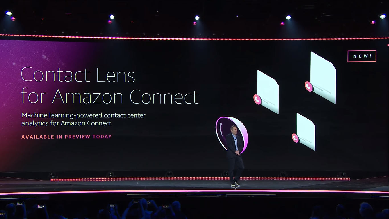 AWS announced Contact Lens for Amazon Connect